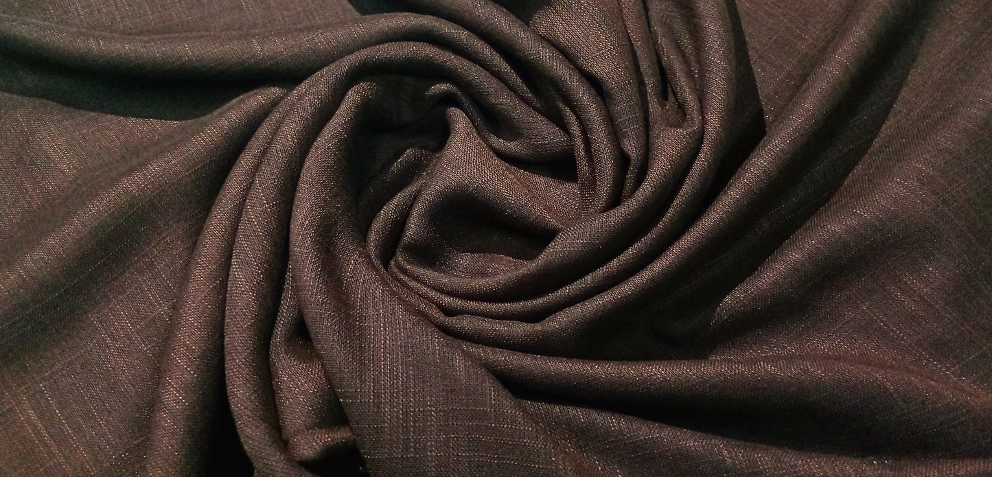 Turkish Lawn Scarf - Coffee Brown