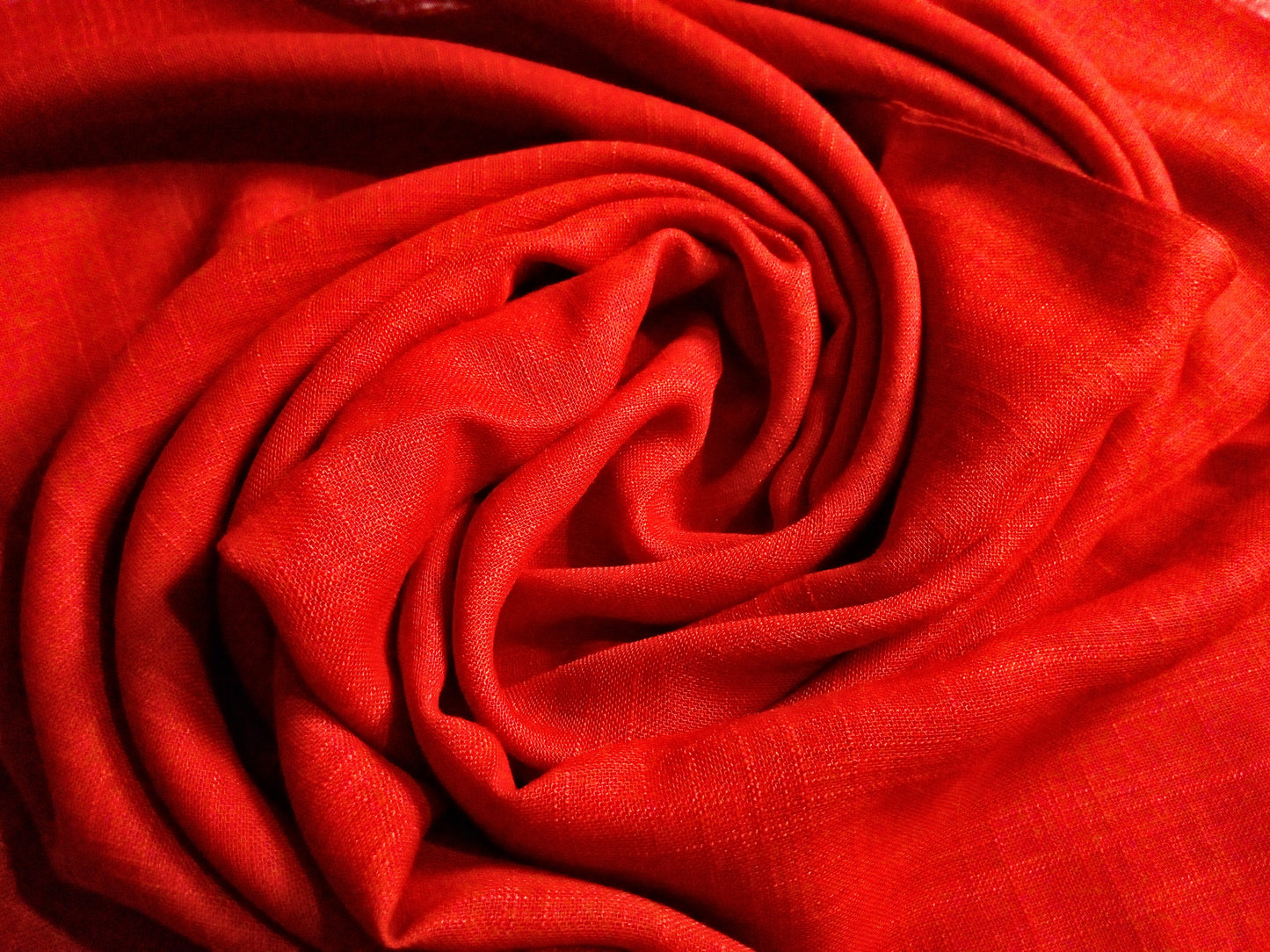 Turkish Lawn Scarf - Candy Apple Red