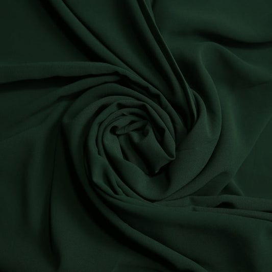 Chiffon Georgette Scarf - Bottle Green