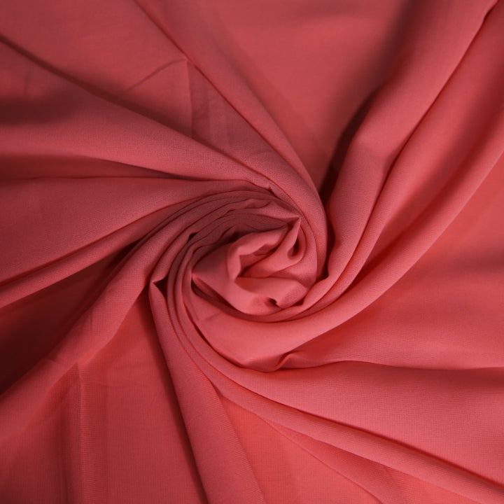 Chiffon Georgette Scarf - Rose Pink