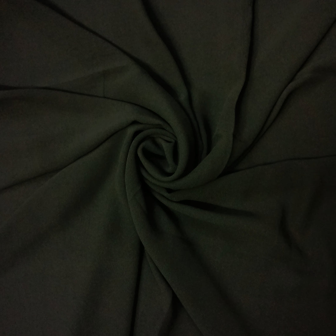 Chiffon Georgette Scarf - Dark Moss Green