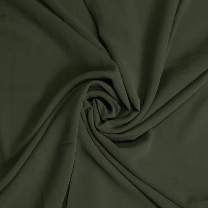 Chiffon Georgette Scarf - Moss Green