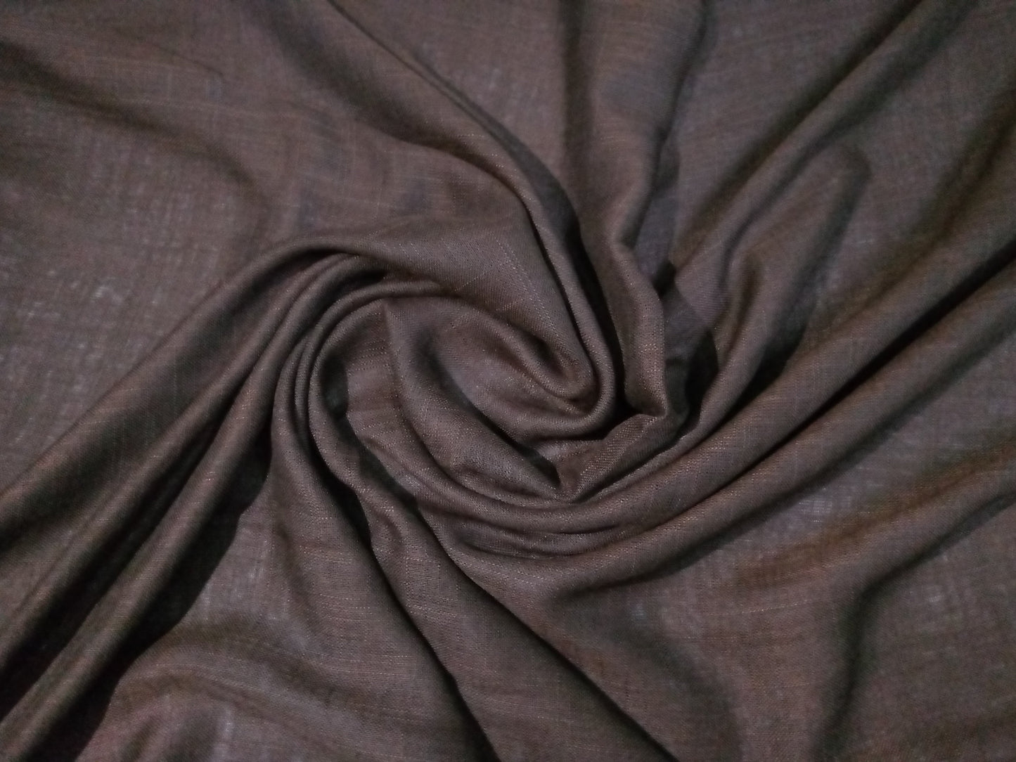 Turkish Lawn Scarf - Coffee Brown