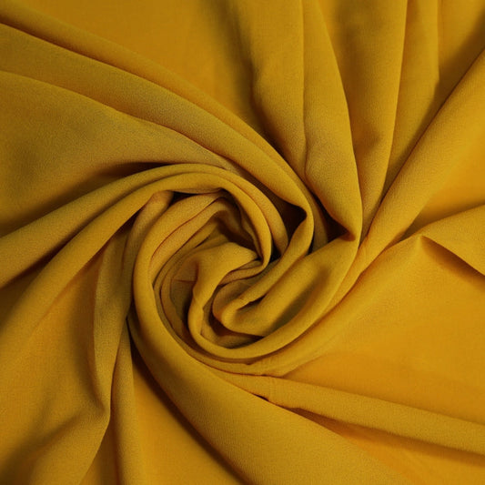 Chiffon Georgette Scarf - Goldenrod
