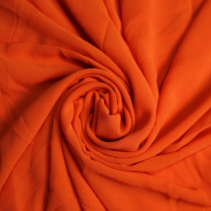 Chiffon Georgette Scarf - Tangelo