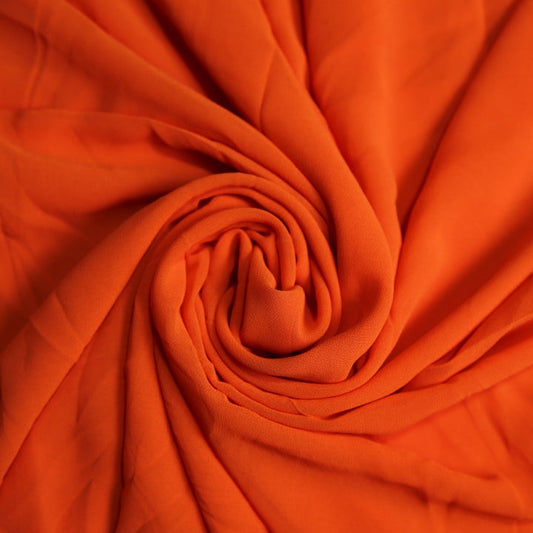 Chiffon Georgette Scarf - Tangelo