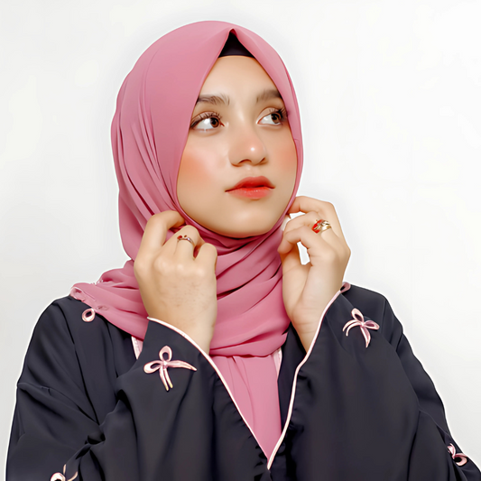 Top Trendy Luxe Bow Abaya